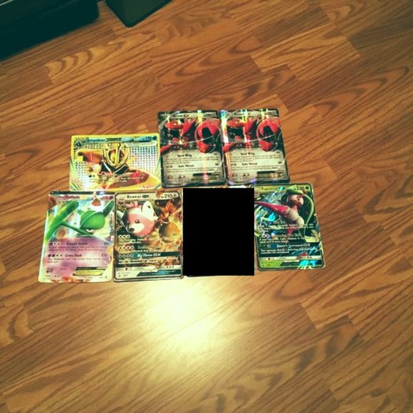 JUMBO OVERSIZE POKEMON CARD LOT MIXED GX EX BREAK HOLO PROMO CARDS SCIZOR BEWEAR - Picture 10 of 16